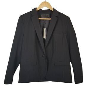 Metaphor NWT Women's Black Single Button Blazer Career Size 12